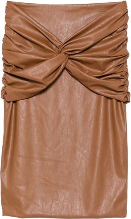 Elisabetta Franchi Mujer, Faldas, Marr&oacute;n, Talla: XS