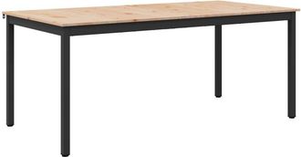 vidaXL Dining Table Natural 180 x 90 x 75 cm Solid Pine Wood vidaXL