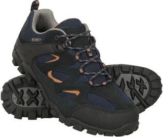 Mountain Warehouse Curlews Waterproof Suede Walking Shoes in Navy at Nordstrom, Size 12
