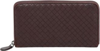 Bottega Veneta Pre-owned Wallets, female, Red, Size: ONE SIZE Pre-owned Leather Wallet