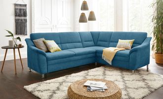 Sit&more Ecksofa &raquo;Cardoso L-Form&laquo; mit Federkern, wahlweise mit Bettfunktion und Schubkasten