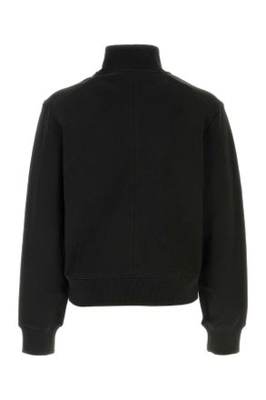 Entire studios Mens Port Pullover Sweatshirt Black Cotton