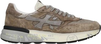 Premiata Jeans - Heren - Sneakers - Bruin - 42 EU - Leer - Schoenen