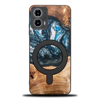 OEM Funda Bewood Unique Para Motorola G34 5g - Planetas - Tierra Con Magsafe