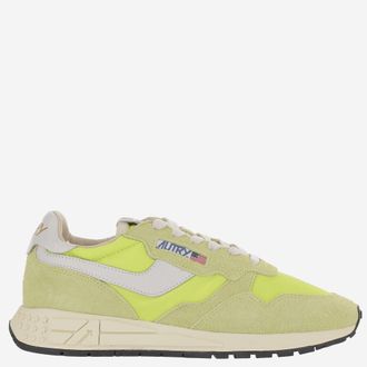 Autry Yellow Logo Sneakers