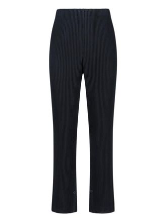 Homme Pliss&eacute; Issey Miyake Pleated Pants - Black