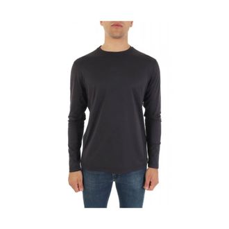 Emporio Armani Tops, Heren, Blauw, L, Emporio Armani - Tops > T-Shirts