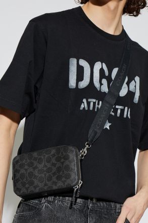 Coach Shoulder Bag, Mens, Black