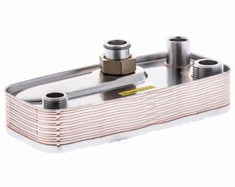OEM Intercambiador De 13 Placas Para Caldera Fagor Cointra Modelos Fe20e, Fee20 Repuesto Original C&oacute;digo 7845n46g000h4