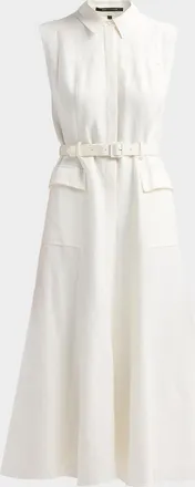 Kobi Halperin Tomi Belted Midi Shirtdress