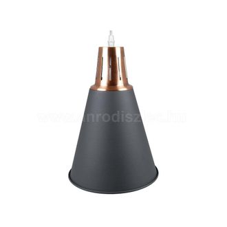 Trade Shop Trade Shop Traesio - Trade Shop - Lampadario Pendente Lampada A Sospensione Colore Nero Sabbia Alluminio Vt-7520