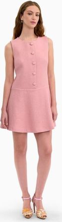 Rebecca Taylor Margot Tweed Dress in Vintage Rose at Nordstrom, Size 10