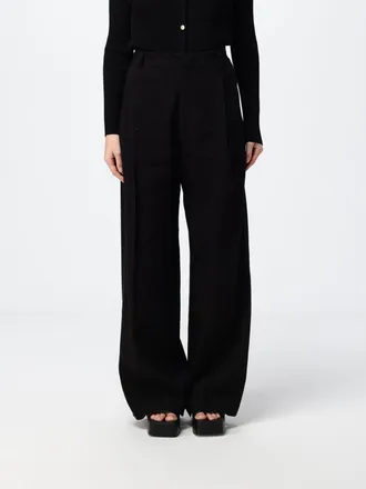 Tela Pantaloni ampi in twill