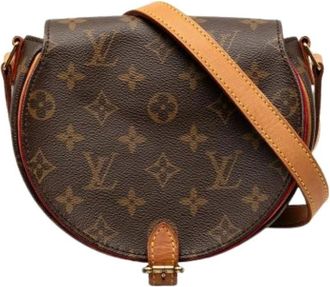 Louis Vuitton Pre-owned Cross Body Bags, female, Brown, Size: ONE SIZE Pre-owned Sac Tambourine