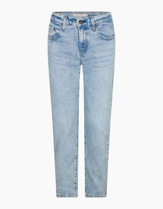 Levi's Womens Middy Straight Thats Fashion - Blue - Size: 25 l29