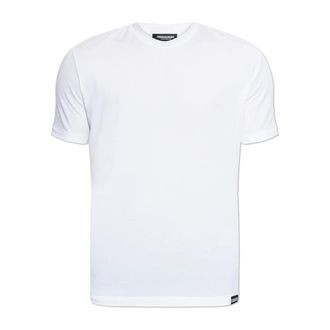 Dsquared2 T-Shirts, male, White, Size: XL Lingerie T-shirt with a crew neckline