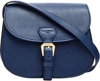 Ines De La Fressange Baby Fl&acirc;neur Handtas - Dames - Schoudertassen - Blauw - ONE Size - Katoen - Tassen