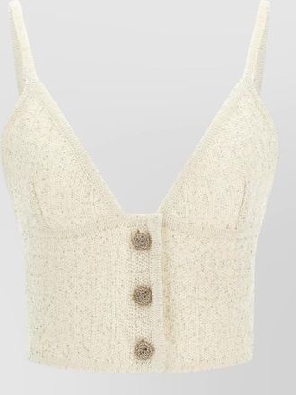 Alessandra Rich sequin top