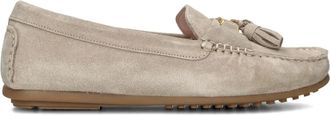 Stefano Lauran Schoenen, Dames, Beige, 37 1/2 EU, Su&egrave;de, Beige Su&egrave;de Mocassins voor Dames