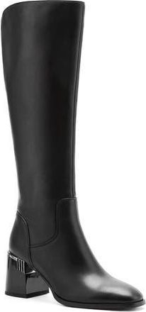 Ninety Union Verona Tall Block Heel Boot in Black at Nordstrom Rack, Size 11