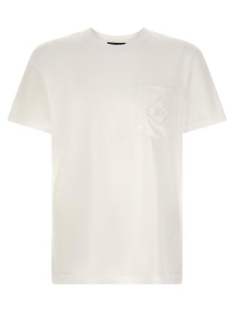 Dolce & Gabbana White Crew Neck T-Shirt