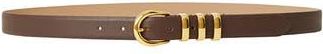 B-Low The Belt Kad Leather Belt in Chocolate Gold at Nordstrom Rack, Size X-Large