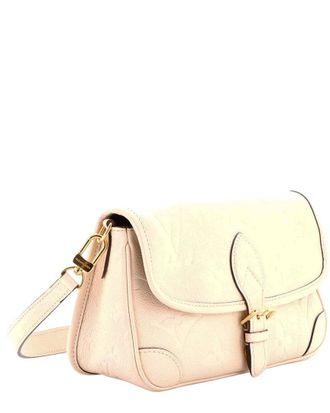 Louis Vuitton Beige Monogram Empreinte Giant Diane NM (Authentic Pre-Loved)