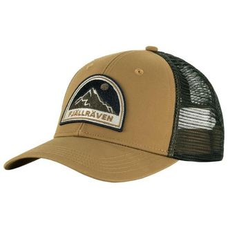 Fj&auml;llr&auml;ven Badge L&aring;ngtradarkeps Cap - Unisex | beige