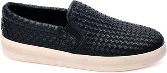 Corkys Footwear Womens Im Weaving Slip On Sneaker In Black