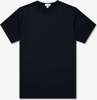 Sunspel Kurzarm-Rundhals-T-Shirt Classic