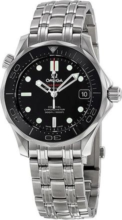 Omega Pre-owned Omega Seamaster Automatic Black Dial Unisex Watch 21230362001002