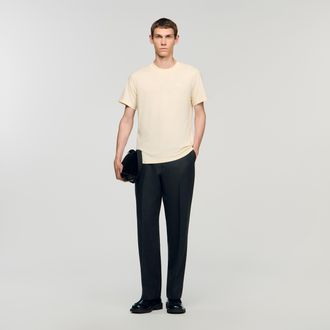 Sandro T-shirt with heart patch