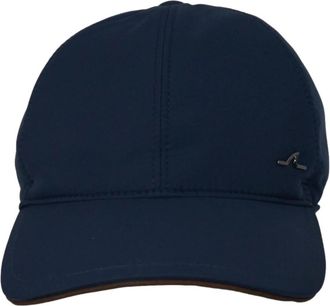 Paul & Shark Typhoon Logo-Plaque Baseball Cap - unisex - Petten - Blauw - L - Polyester - Accessoires