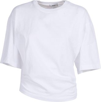 A Gold E Camiseta escultural Agolde Shari