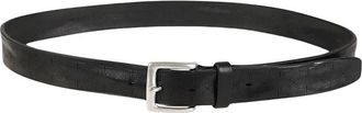 Orciani Sportriem - Heren - Riemen - Zwart - 90 CM - Leer - Accessoires