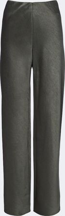 Vince Pantaloni Colette in raso a gamba larga