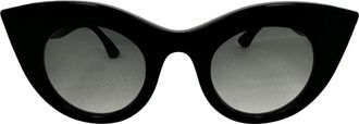 Thierry Lasry Melancoly 101 Cat-Eye Sunglasses in Black Acetate