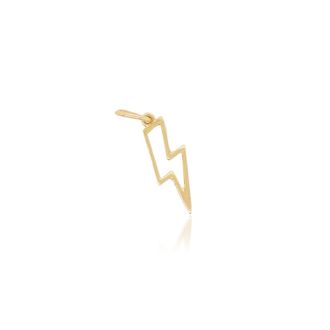 The Lovery Mini Gold Lightning Bolt Charm