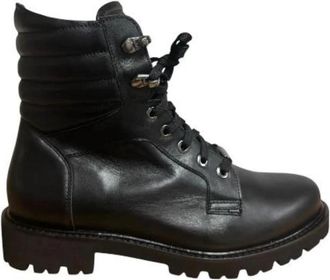 Footnotes Livia - Dames - Veterlaarzen - Zwart - 37 1/2 EU - Schoenen