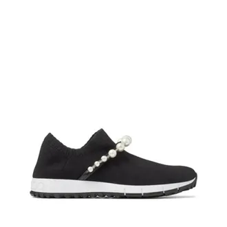 Jimmy Choo London Venice Pearl Embellished Sneakers, Brand Size 36.5 ( US Size 6.5 )