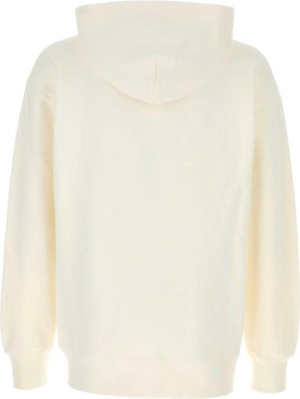 Valentino Garavani Mens Ivory Cotton Sweatshirt Avorio Exterior: Felpe Sweater
