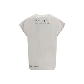Dolce & Gabbana Womens Gray Cotton T-Shirt