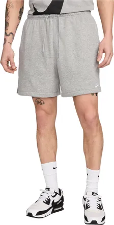 Nike Club French Terry Flow Shorts Dark Grey Heather FN3521-063