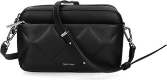 Calvin Klein Borsa a tracolla imbottita - Nero