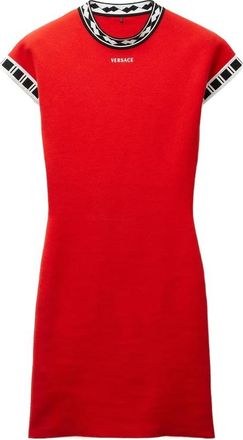 Versace Donna, Abiti, Rosso, XS, new