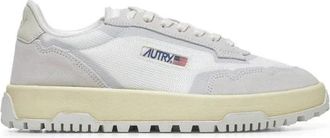 Autry Wildpace Lage Sneakers - Dames - Sneakers - Wit - 37 EU - Katoen - Schoenen