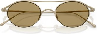 Giorgio Armani Ar 6172T Zonnebrillen - unisex - Zonnebrillen - Geel - 49 MM - Accessoires