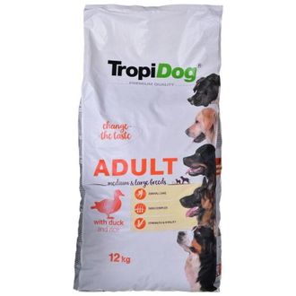 OEM Tropidog Premium Adulto Pato Y Arroz 12 Kg Mediano Grande