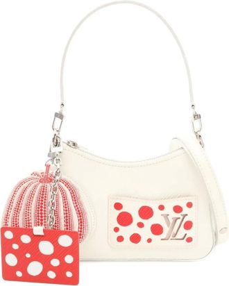 Louis Vuitton x Yayoi Kusama Borsa a spalla Marellini 2023 - Bianco