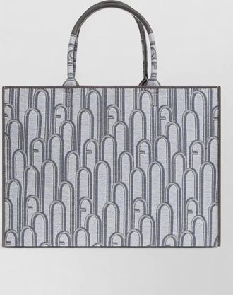 Furla tote bag large size top handles